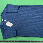 T-shirt Christian Dior Embossed Monogram Navy DO051 - Image 6