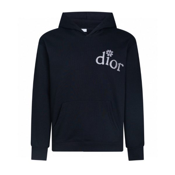 d113664_6256-1.jpg Hoodie Dior Black Be Nice Graphic DO055 - Image 1