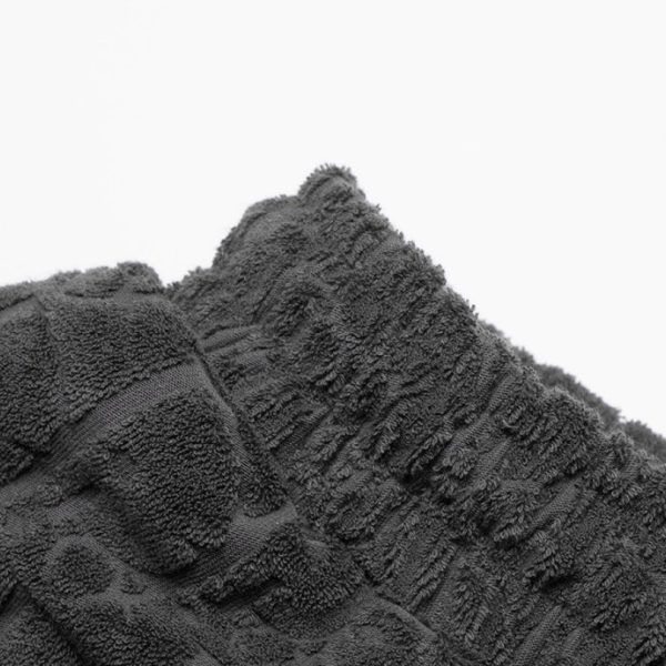 Short Dior Monogram Black Drawstring DO056 - Image 5