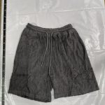 Short Dior Monogram Black Drawstring DO056 - Image 9