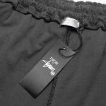 Short Dior Monogram Black Drawstring DO056 - Image 10