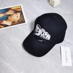 Cap Dior Black Adjustable Logo DO057 - Image 4