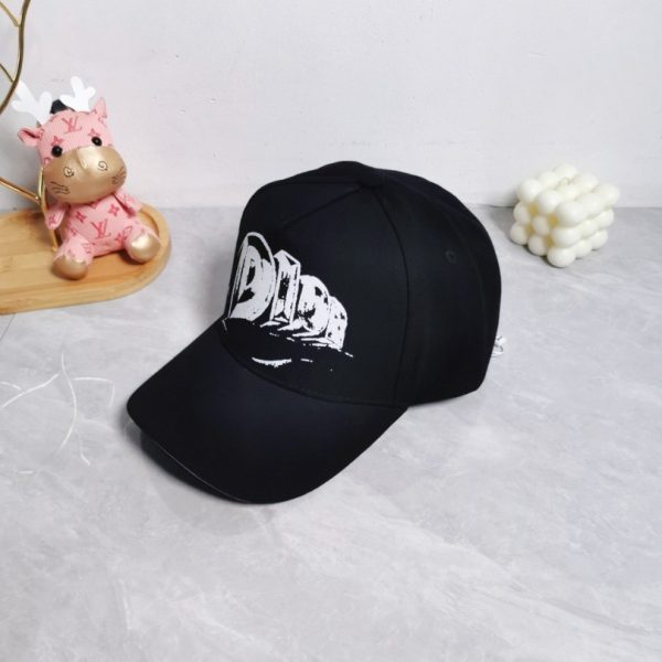 Cap Dior Black Adjustable Logo DO057 - Image 6