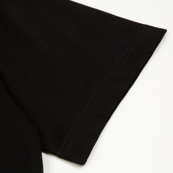 T-shirt Dior Black Graphic Logo Couture DO064 - Image 8