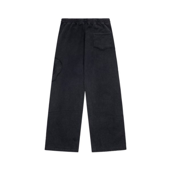 Pants Denim Chrome Hearts Cross Embroidered CH069 - Image 2