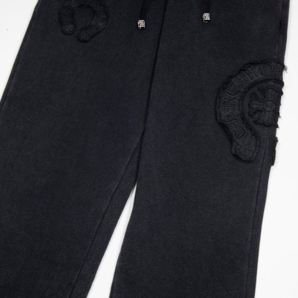 Pants Denim Chrome Hearts Cross Embroidered CH069 - Image 3
