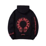 Hoodie Chrome Hearts Red Logo Print CH071 - Image 2