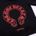 Hoodie Chrome Hearts Red Logo Print CH071 - Image 3