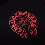 Hoodie Chrome Hearts Red Logo Print CH071 - Image 4