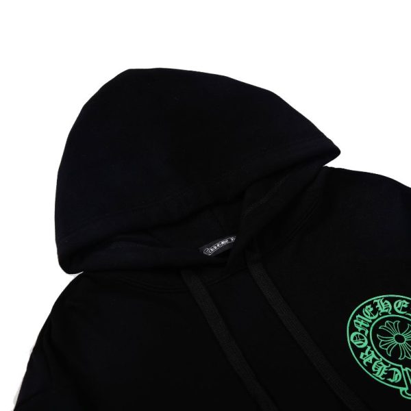 Hoodie Chrome Hearts Neon Logo Black CH072 - Image 6
