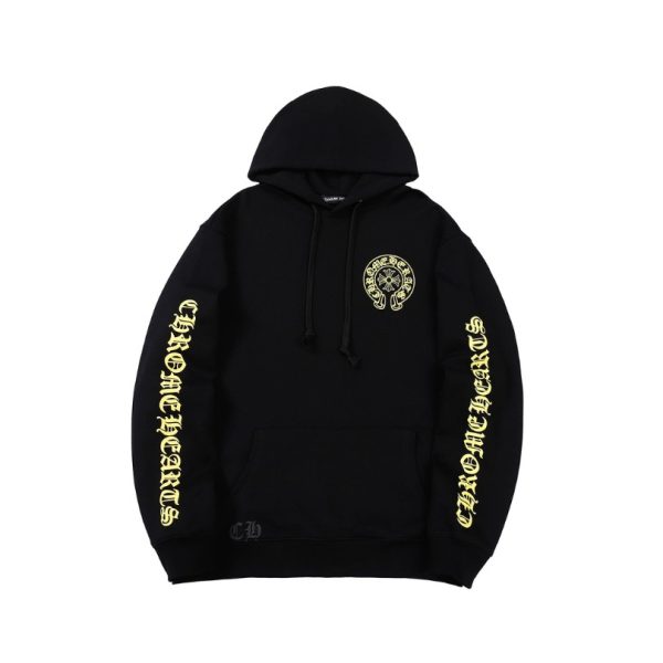 d113956_6115-1.jpg Hoodie Chrome Hearts Sleeve Logo Print CH073 - Image 1
