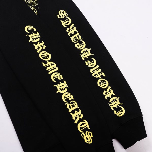 Hoodie Chrome Hearts Sleeve Logo Print CH073 - Image 7