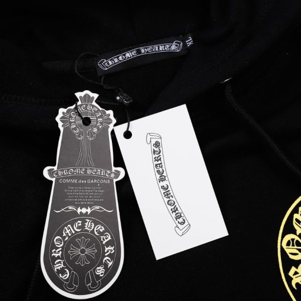 Hoodie Chrome Hearts Sleeve Logo Print CH073 - Image 12
