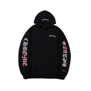 Hoodie Chrome Hearts Multicolor Logo Sleeves CH074