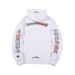Hoodie Chrome Hearts Multicolor Logo Sleeves CH074 - Image 4