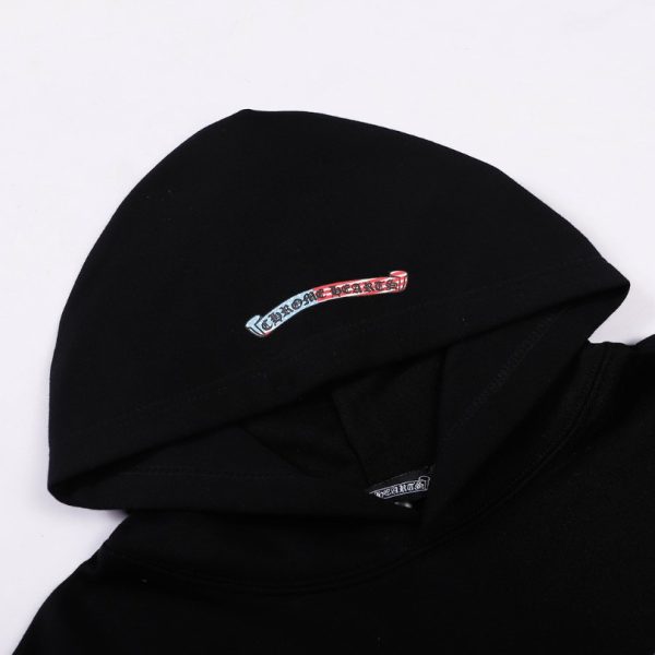 Hoodie Chrome Hearts Multicolor Logo Sleeves CH074 - Image 9
