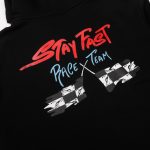 Hoodie Chrome Hearts Race Team Graphic Black CH078 - Image 4