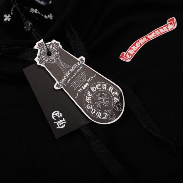 Hoodie Chrome Hearts Race Team Graphic Black CH078 - Image 10
