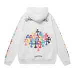 Hoodie Chrome Hearts Multicolor Cross Logo CH079 - Image 2