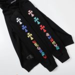 Hoodie Chrome Hearts Multicolor Cross Logo CH079 - Image 9
