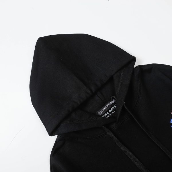 Hoodie Chrome Hearts Multicolor Cross Logo CH079 - Image 12