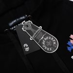 Hoodie Chrome Hearts Multicolor Cross Logo CH079 - Image 14