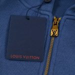 Hoodie Louis Vuitton Zip-Up Blue Edition LV048 - Image 8