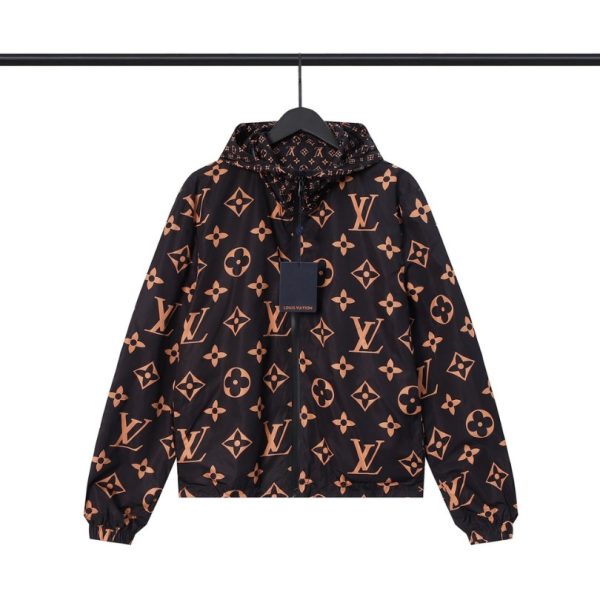 d114150_7826-1.jpg Jacket Louis Vuitton LV Monogram Windbreaker LV050 - Image 1