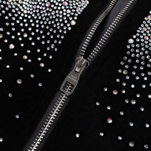 Jacket Louis Vuitton LV Crystal Embellished LV052 - Image 6