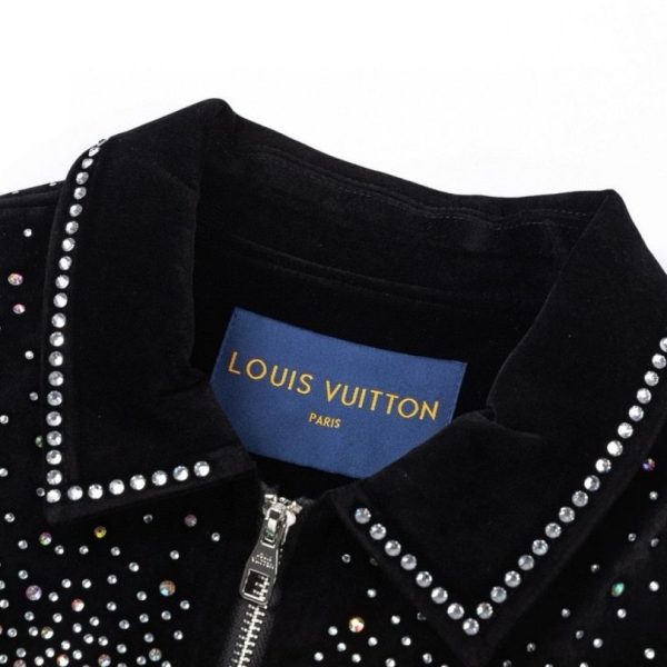 Jacket Louis Vuitton LV Crystal Embellished LV052 - Image 8