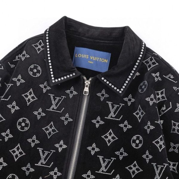Jacket Louis Vuitton LV Monogram Studded LV053 - Image 7