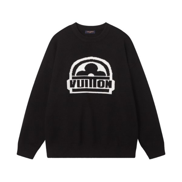 d114291_18486-1.jpg Sweater Louis Vuitton LV Logo Knit LV058 - Image 1