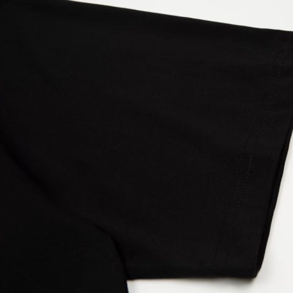 T-shirt Balenciaga BB Pixel Logo Black BL068 - Image 4