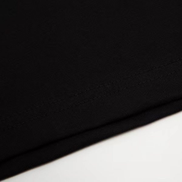 T-shirt Balenciaga BB Pixel Logo Black BL068 - Image 5