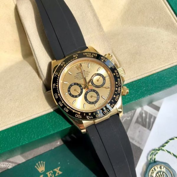 Rolex Daytona Gold Chronograph RLX006 Top Quality - Image 5