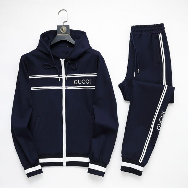 d114412_14081-1.jpg Set Gucci Tracksuit Navy Striped GC104 - Image 1