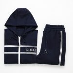 Set Gucci Tracksuit Navy Striped GC104 - Image 4
