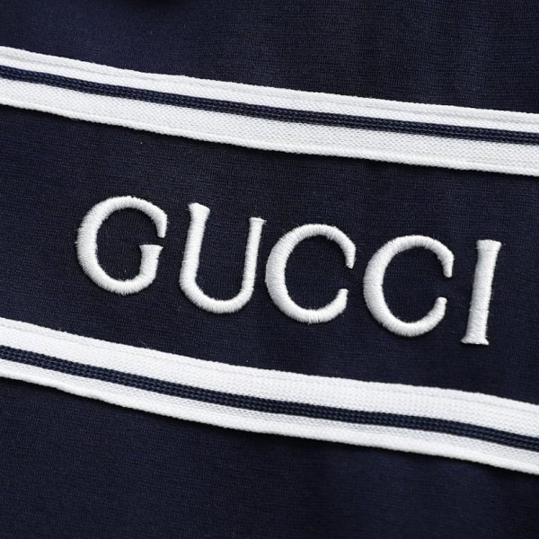 Set Gucci Tracksuit Navy Striped GC104 - Image 5