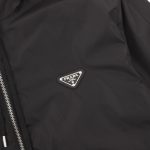 Hooded Prada Wind Breaker Black PD047 - Image 4