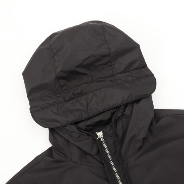 Hooded Prada Wind Breaker Black PD047 - Image 6