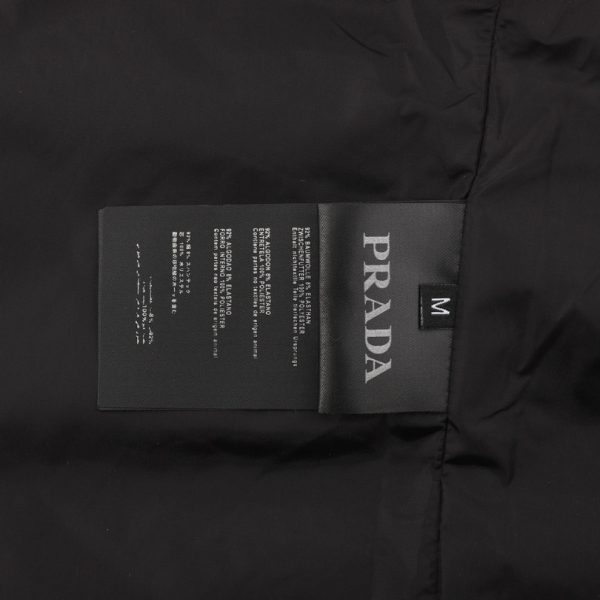 Hooded Prada Wind Breaker Black PD047 - Image 10