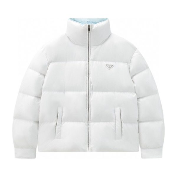 Jacket Puffer Prada Black and White PD048 - Image 2