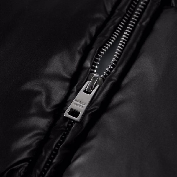 Jacket Puffer Prada Black and White PD048 - Image 8