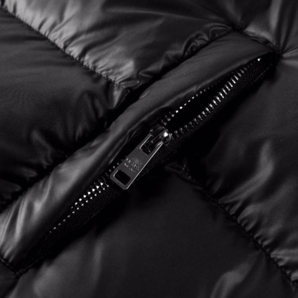 Jacket Puffer Prada Black and White PD048 - Image 9