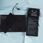 Jacket Puffer Prada Black and White PD048 - Image 11