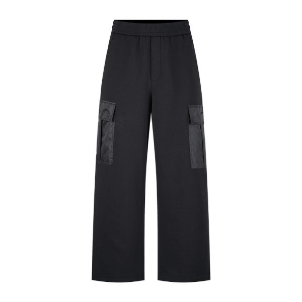 d114458_12481-1.jpg Pants Cargo Prada Black Nylon PD049 - Image 1