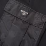 Pants Cargo Prada Black Nylon PD049 - Image 3
