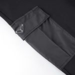Pants Cargo Prada Black Nylon PD049 - Image 4