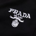 Pants Joggers Prada Black Milano Logo PD052 - Image 3