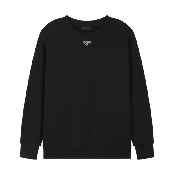 Sweatshirt Prada Milano Logo Patch PD053 - Image 2